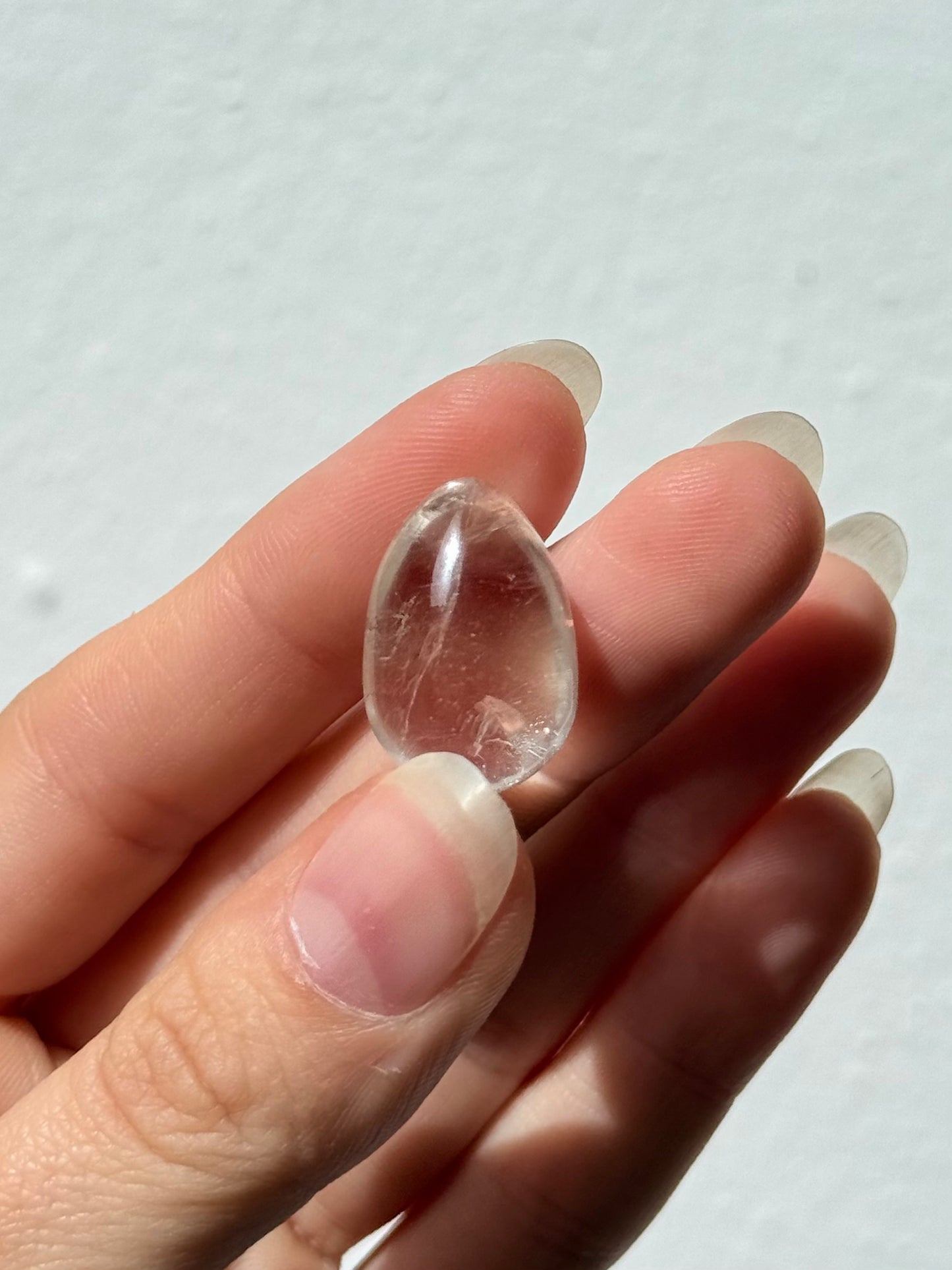 Clear Quartz Mini Egg | Clarity