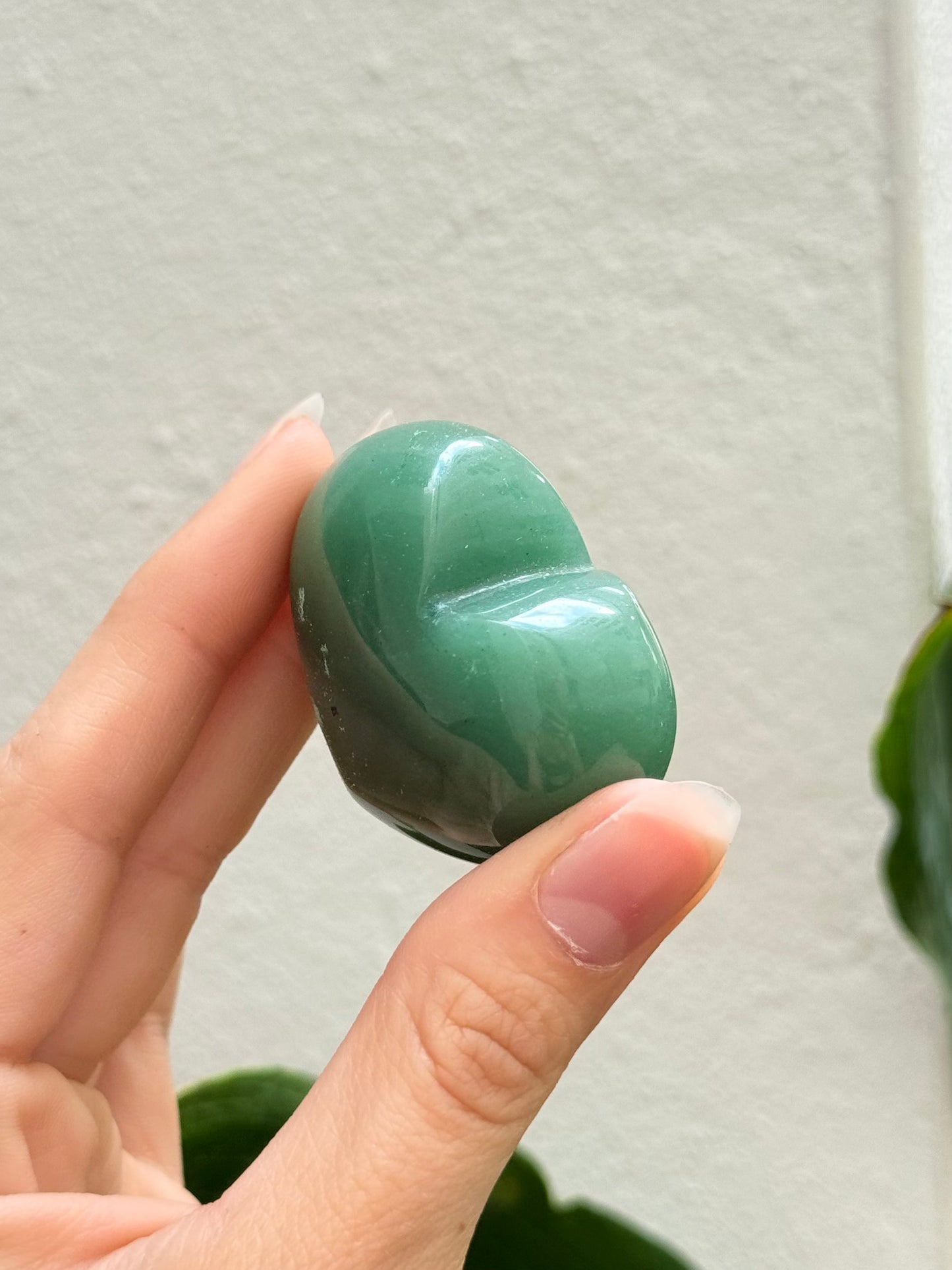 Heart Green Aventurine