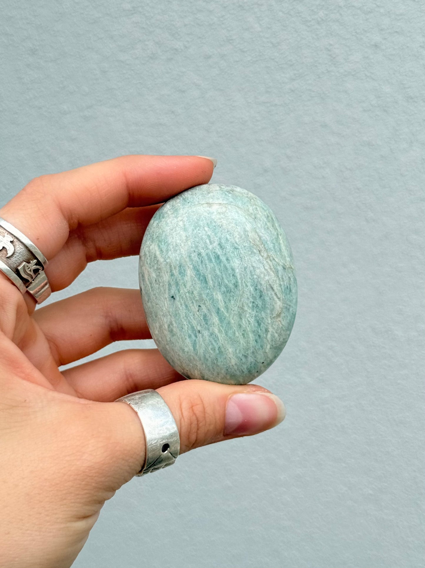 Amazonite Palm Stone