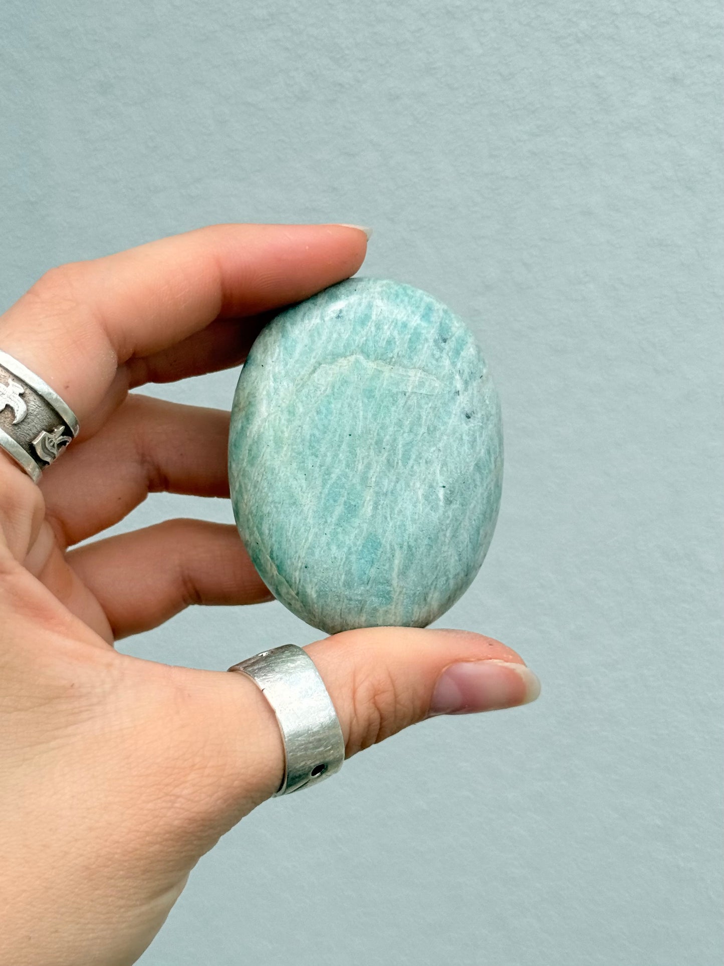 Amazonite Palm Stone