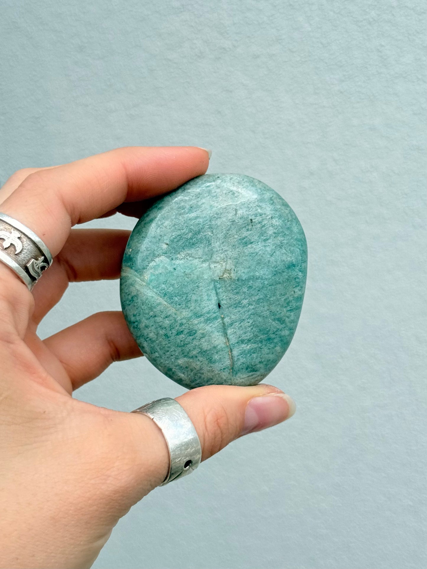 Amazonite Palm Stone
