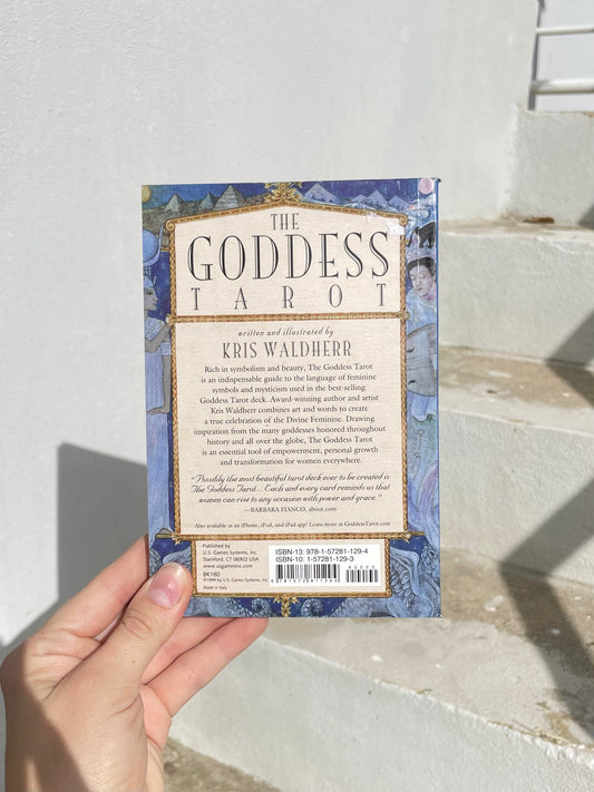 The Goddess Tarot ( Book English ) By: Kris Waldherr