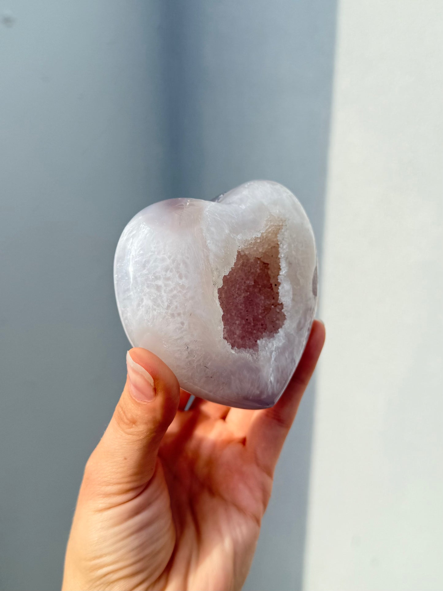 Amethyst Druzy Heart - Brazil