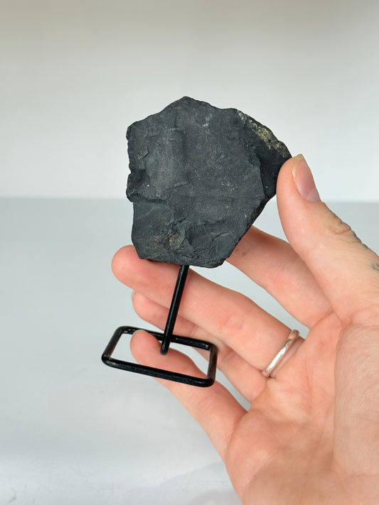 Shungite on stand