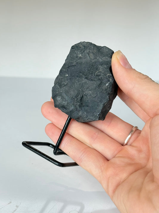 Shungite on stand