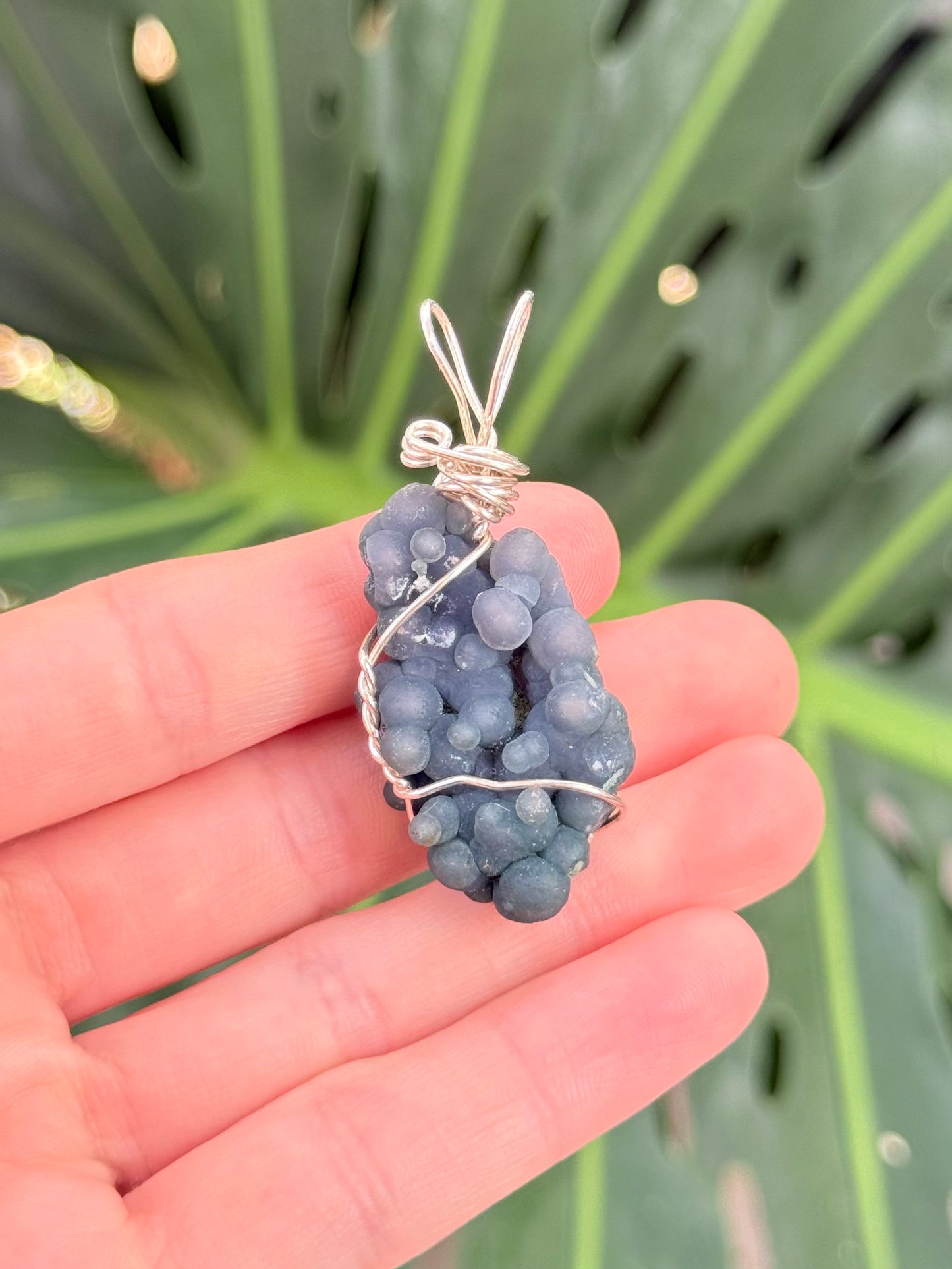 Grape Agate Pendant