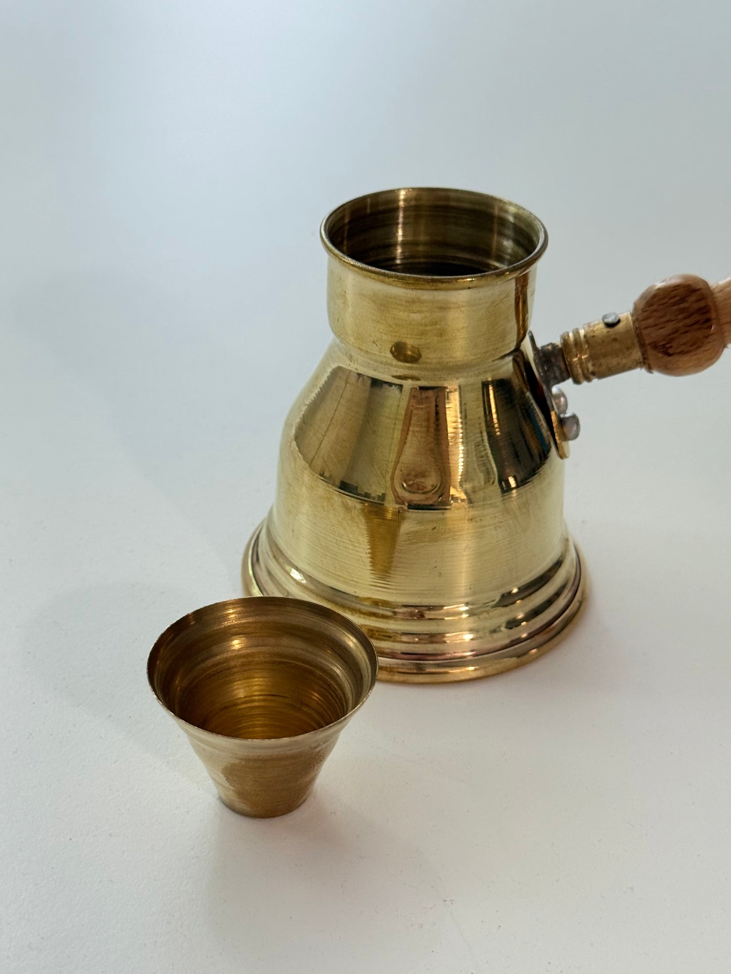 Brass Egyptian Tea and Coffee Set – Traditional Handcrafted Pieces