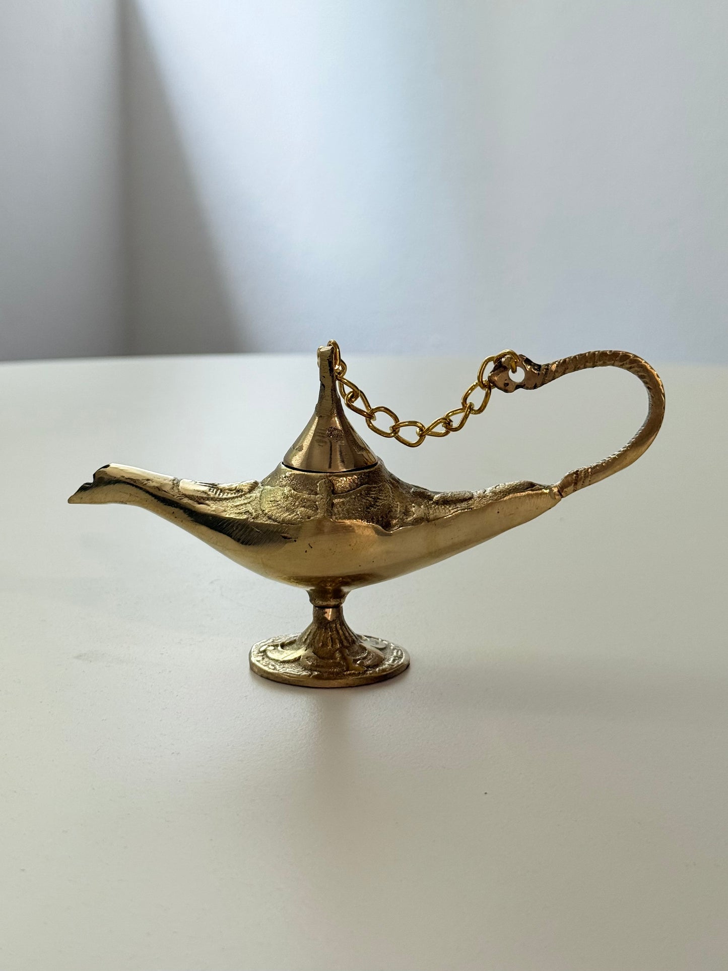 Brass Aladdin-Style Lamp – Traditional Egyptian Design