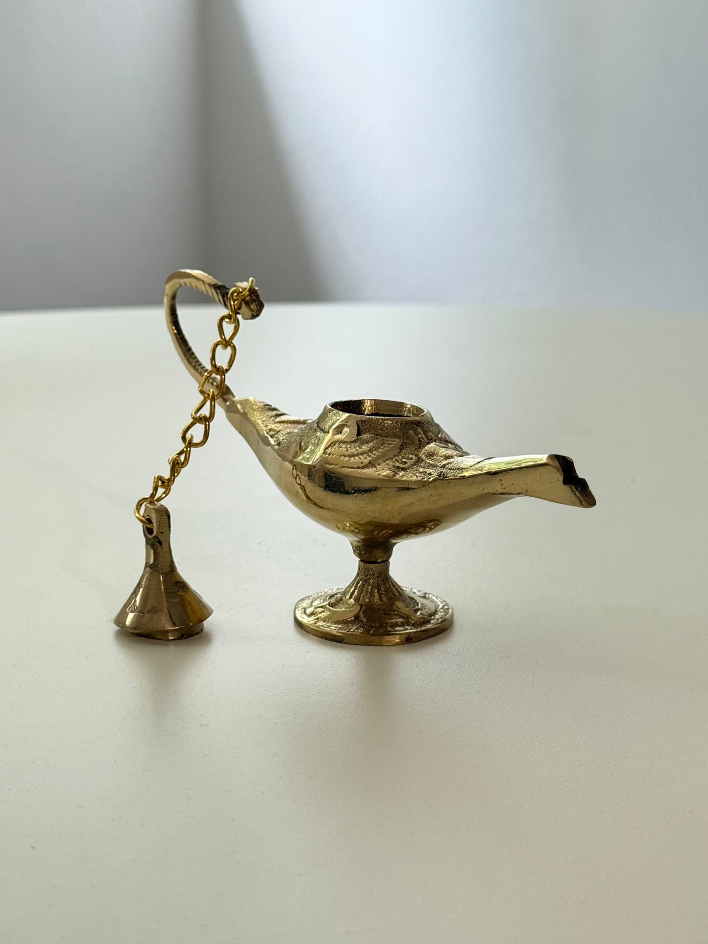 Brass Aladdin-Style Lamp – Traditional Egyptian Design
