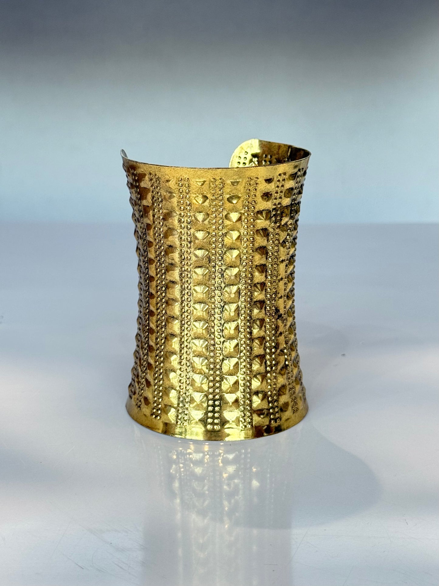 Egyptian Brass Cuff