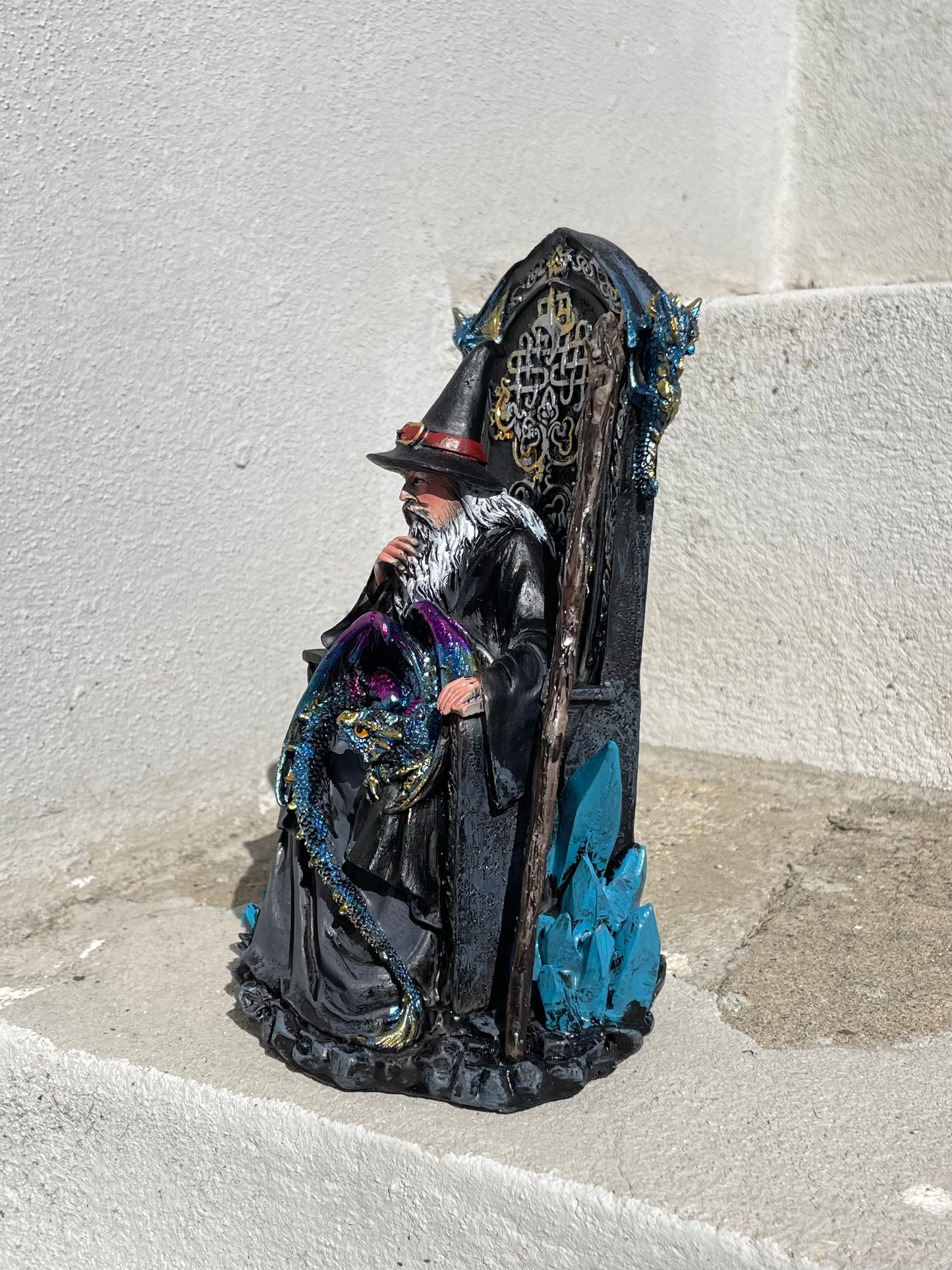 Merlin Statue