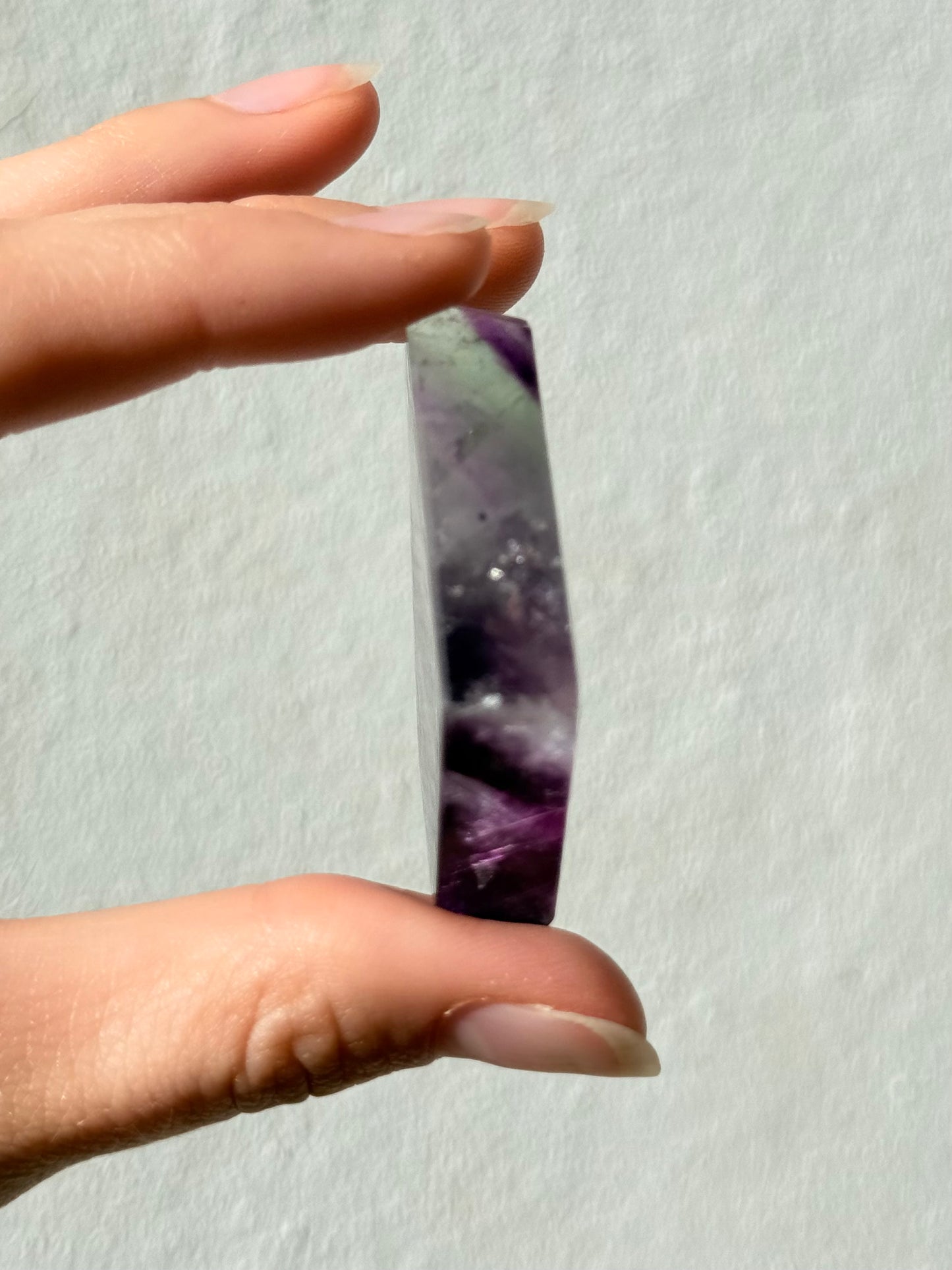 Rainbow Fluorite / Fluorita Arcoíris Small Slab
