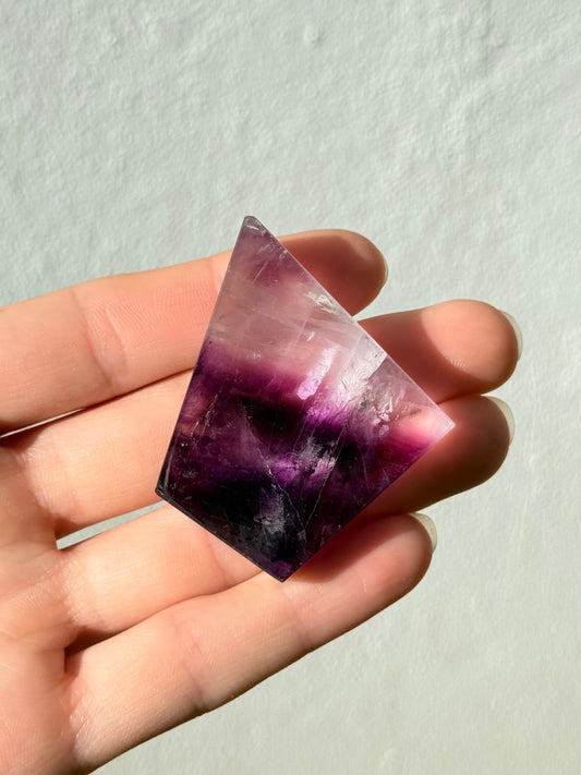 Rainbow Fluorite / Fluorita Arcoíris Small Slab