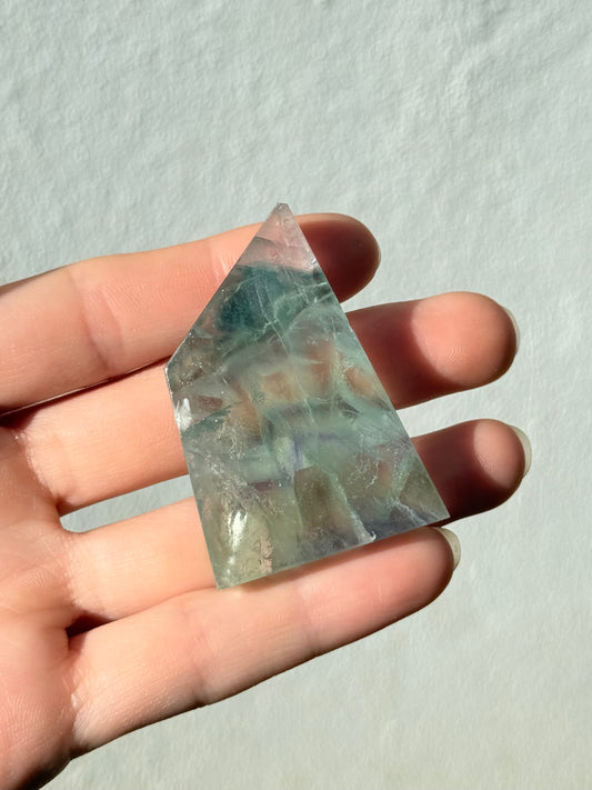 Rainbow Fluorite / Fluorita Arcoíris Small Slab