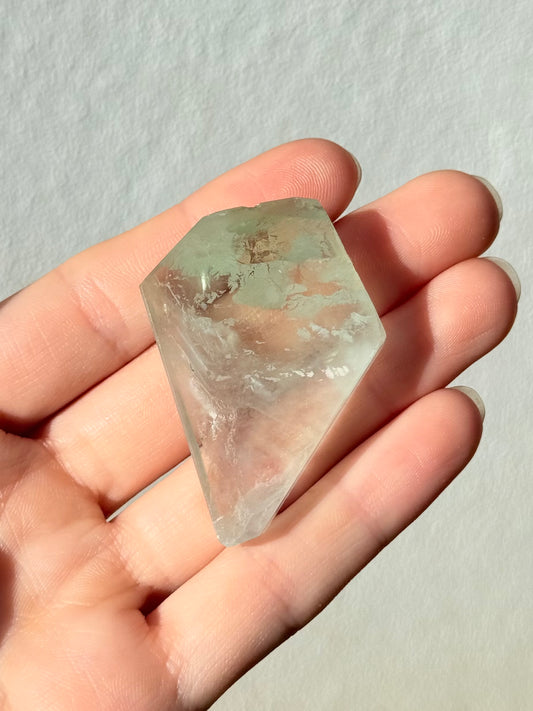 Green Fluorite / Fluorita Verde Small Slab