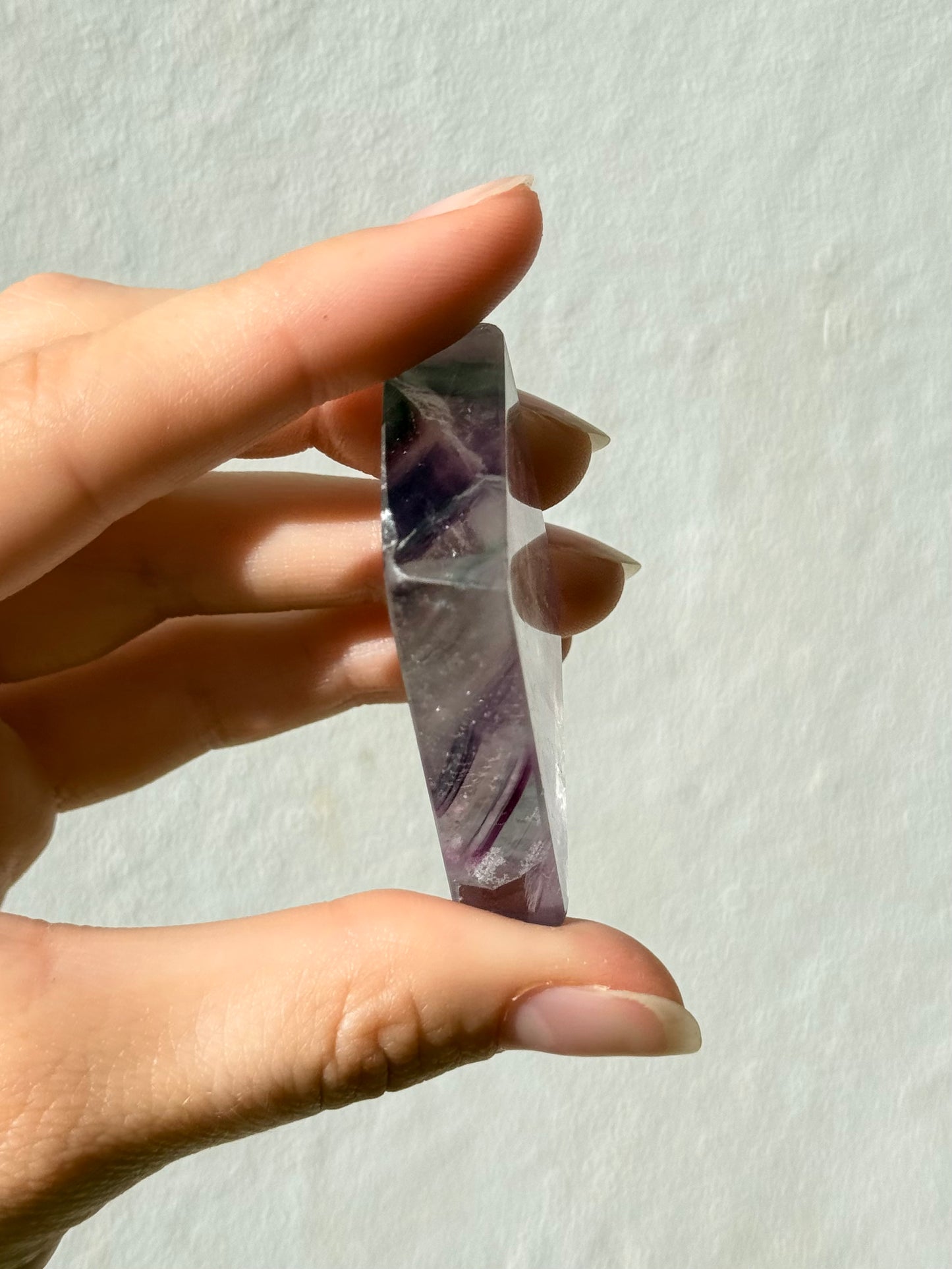 Rainbow Fluorite / Fluorita Arcoíris Small Slab