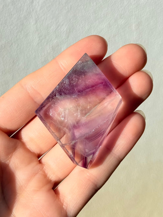 Rainbow Fluorite / Fluorita Arcoíris Small Slab