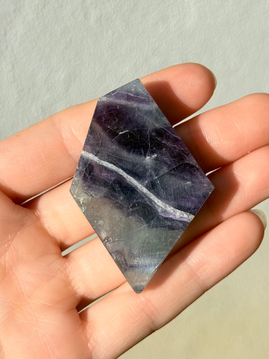 Rainbow Fluorite / Fluorita Arcoíris Small Slab