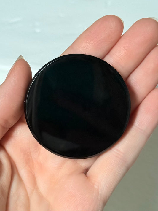 Obsidian Mirror / Espejo de Obsidiana – 2”