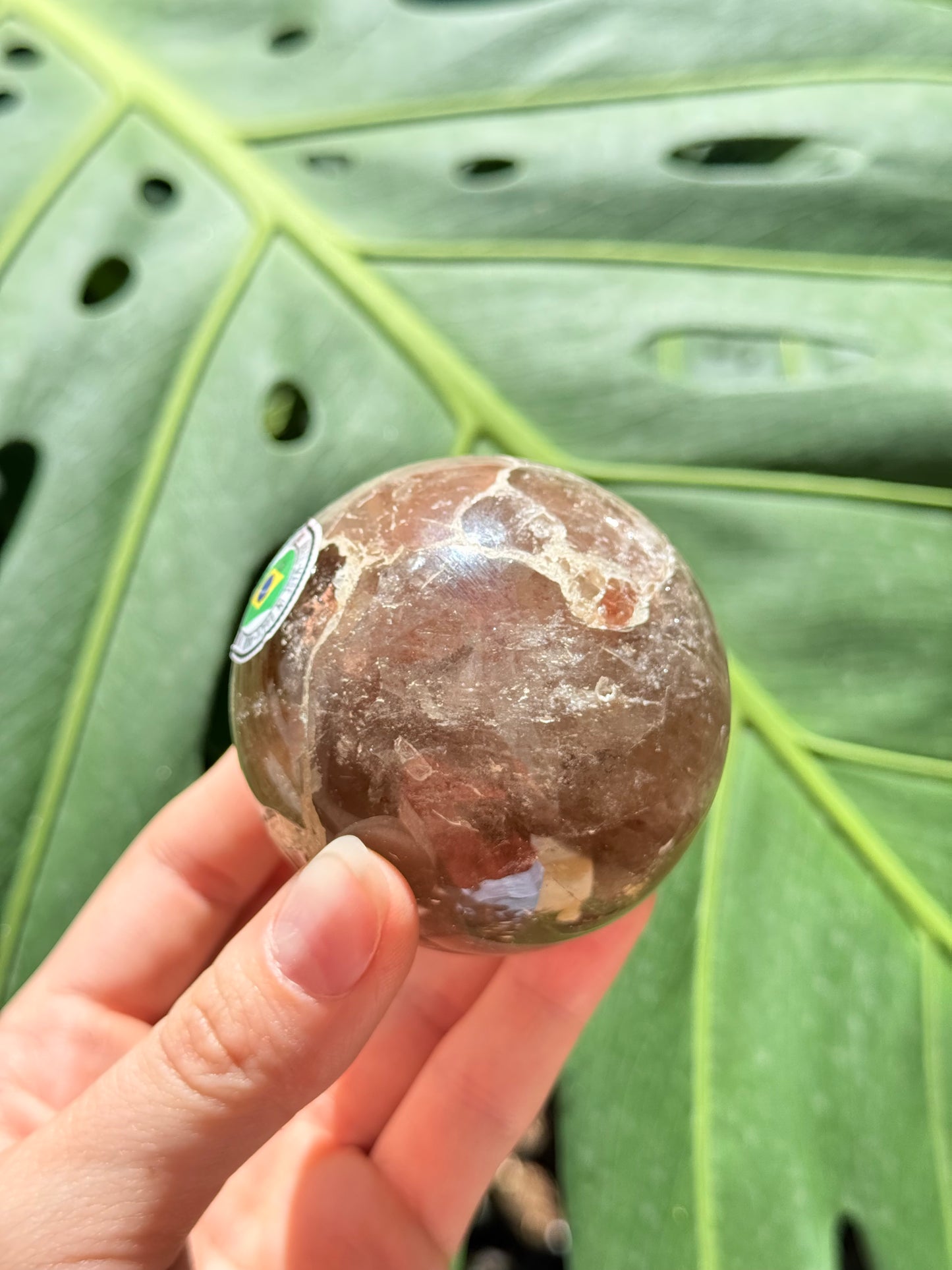 Smoky Quartz Sphere - Brazil