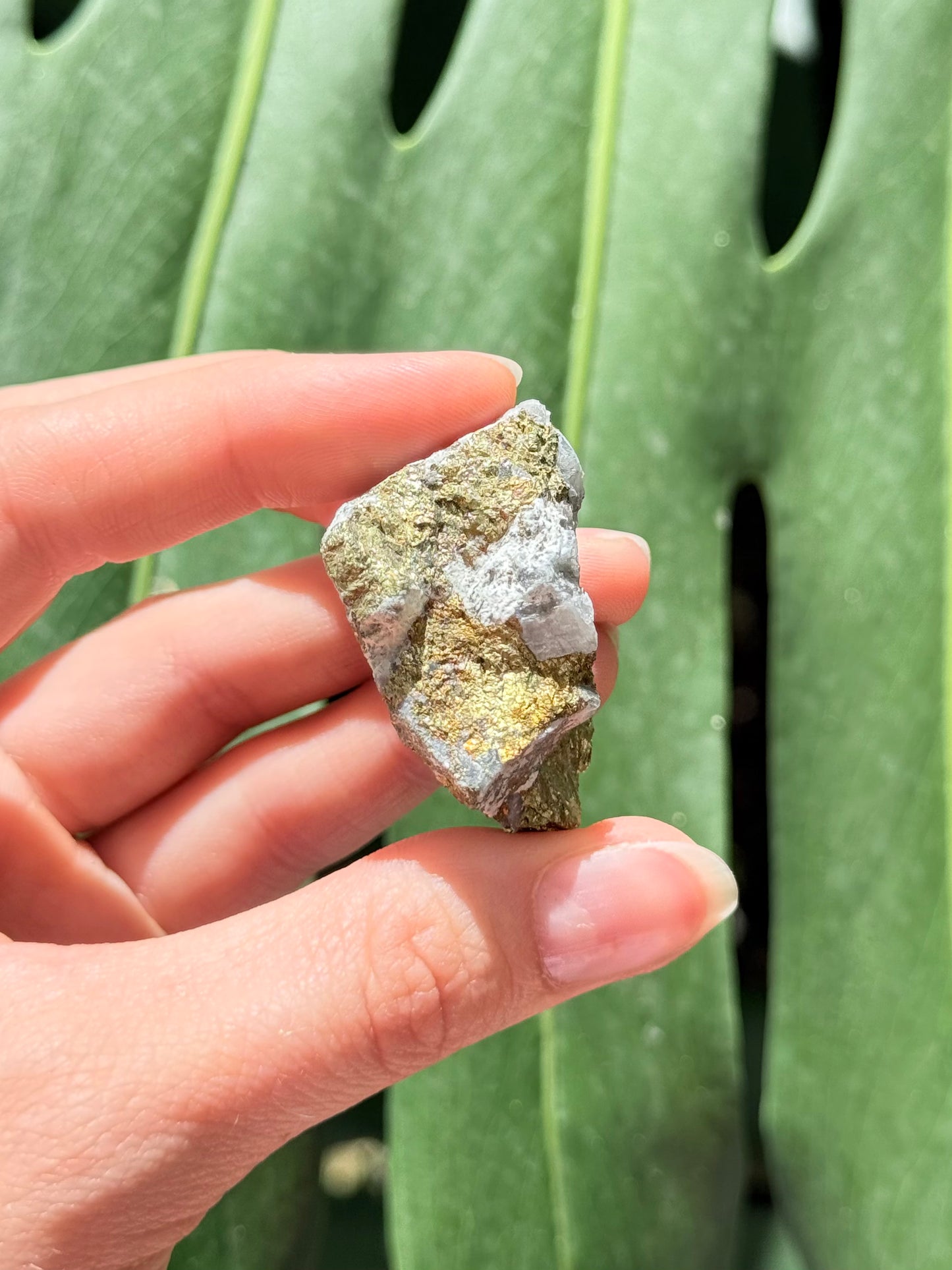 Pyrite and Calcite Stone