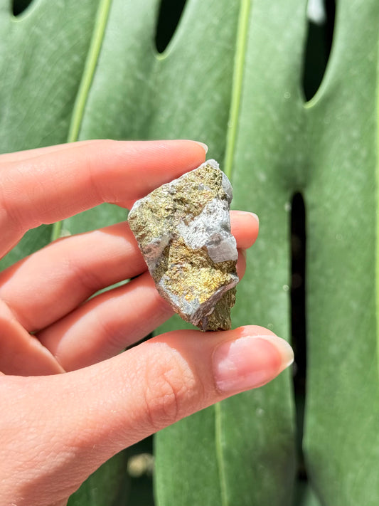 Pyrite and Calcite Stone