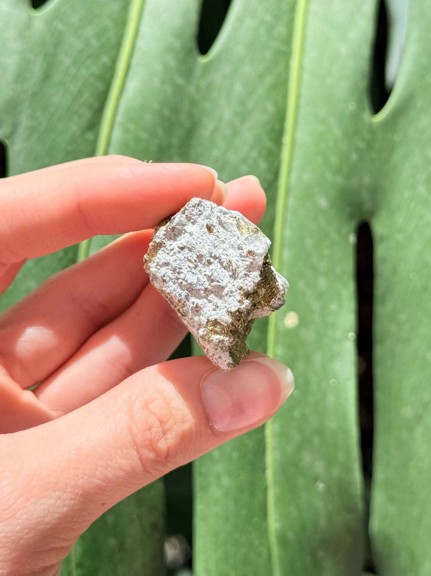 Pyrite and Calcite Stone