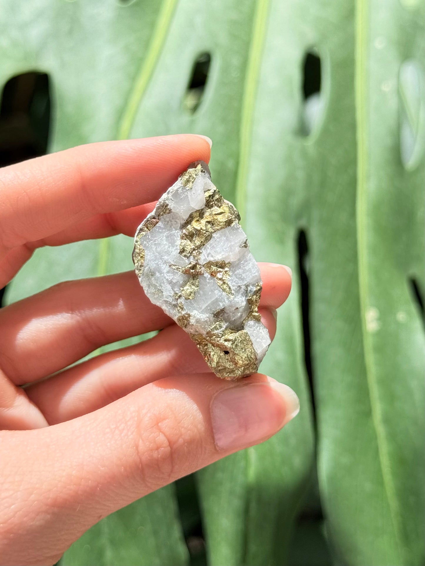 Pyrite and Calcite Stone