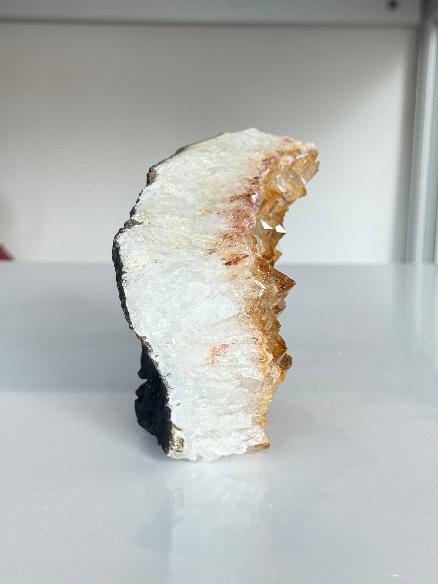 Citrine Cluster (Heat-Treated) / Clúster de Citrino (Tratado con Calor)