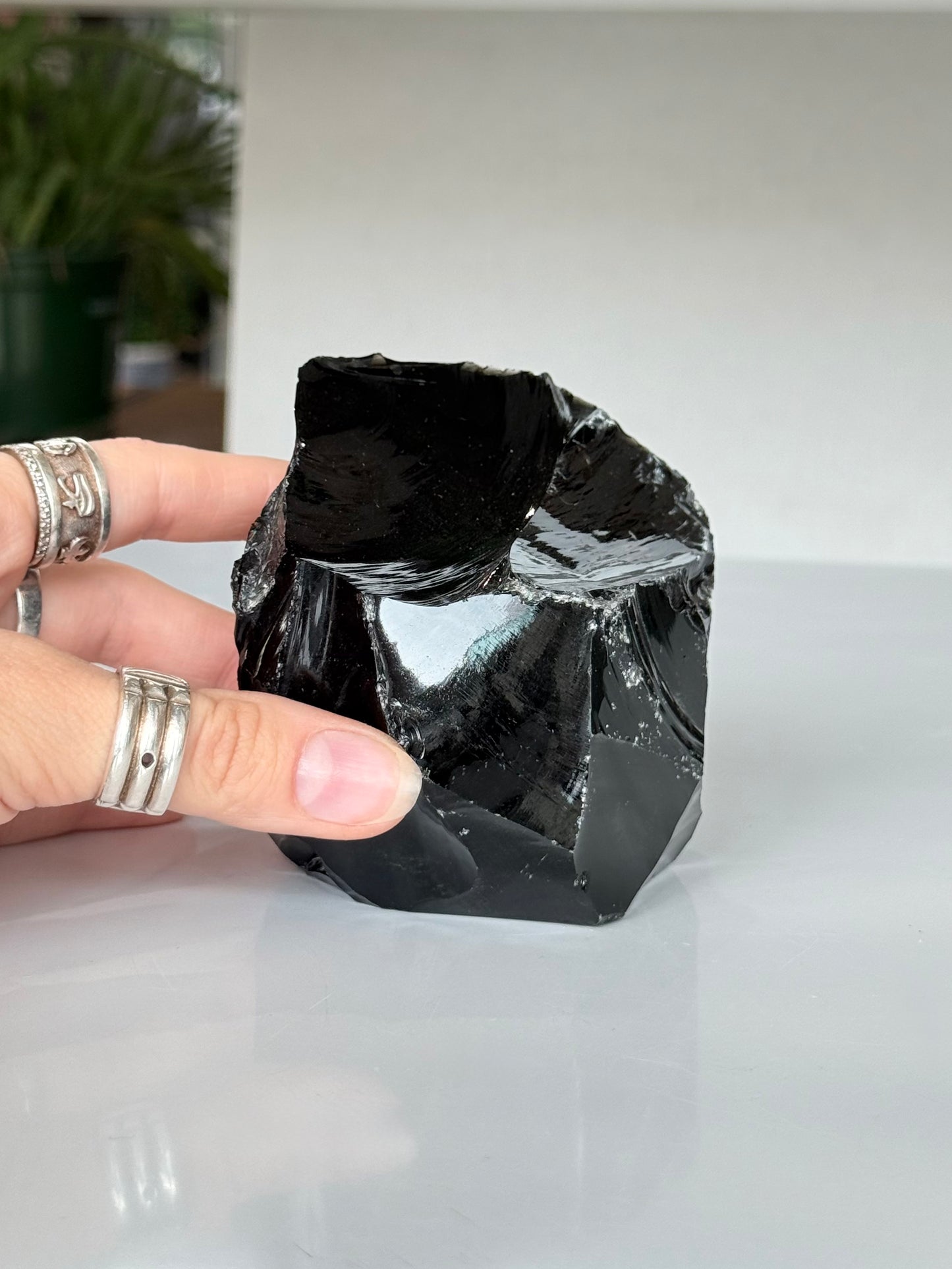 Black Obsidian Raw Stone