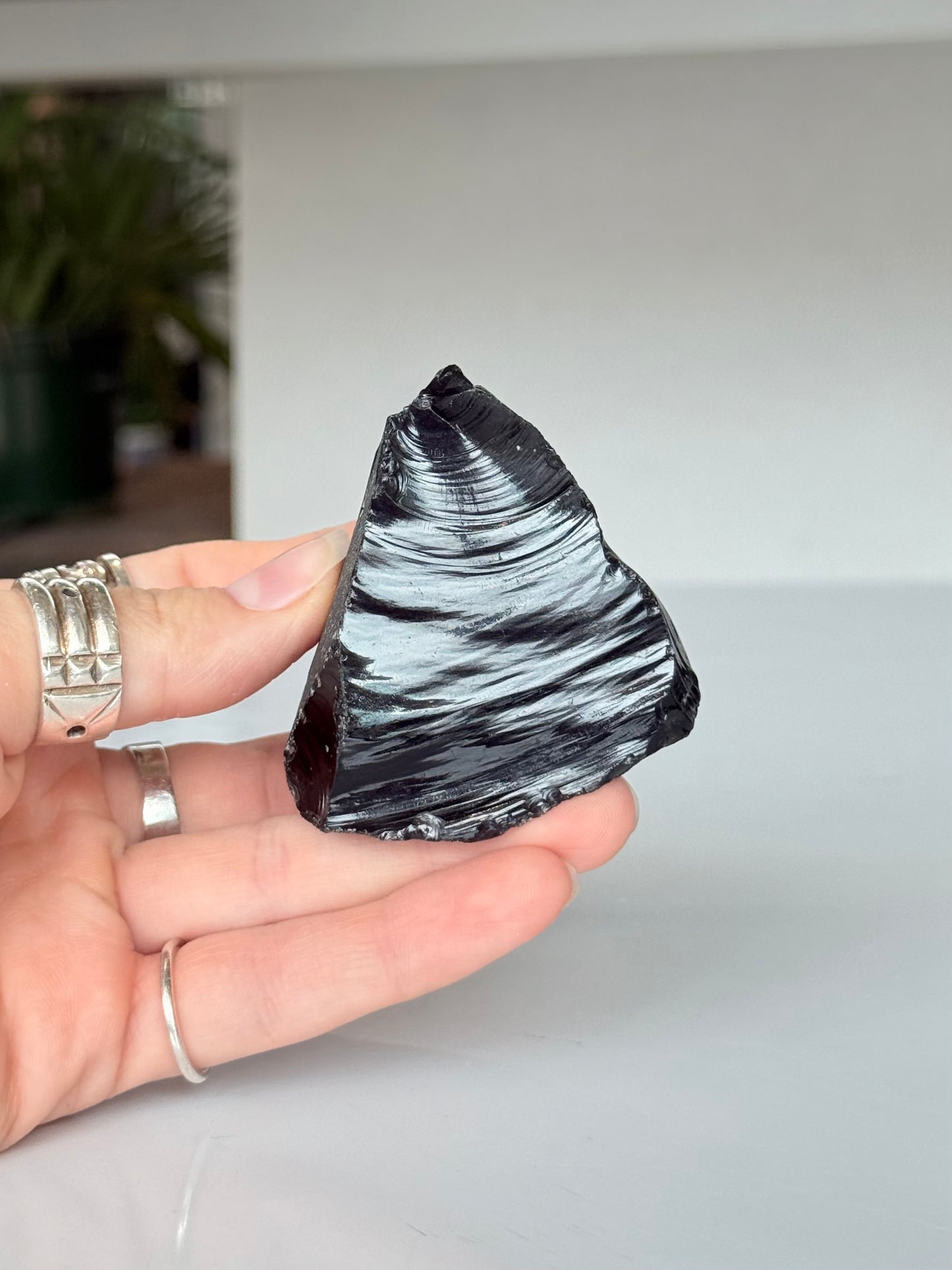 Black Obsidian Raw Stone