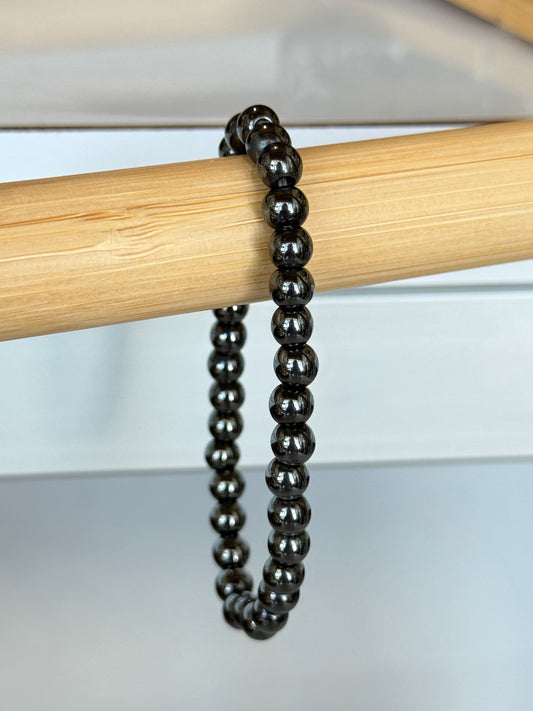 Hematite 6mm Bracelet