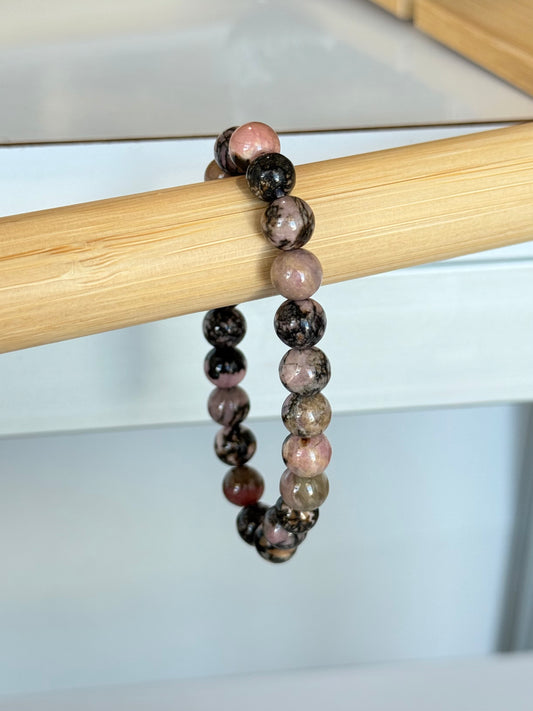 Rhodonite 8mm Bracelet