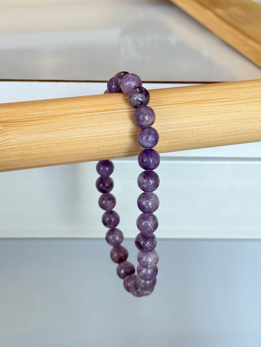 Lepidolite 6mm Bracelet