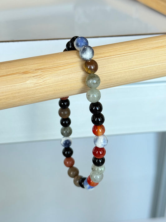Multi Stone 6mm Bracelet
