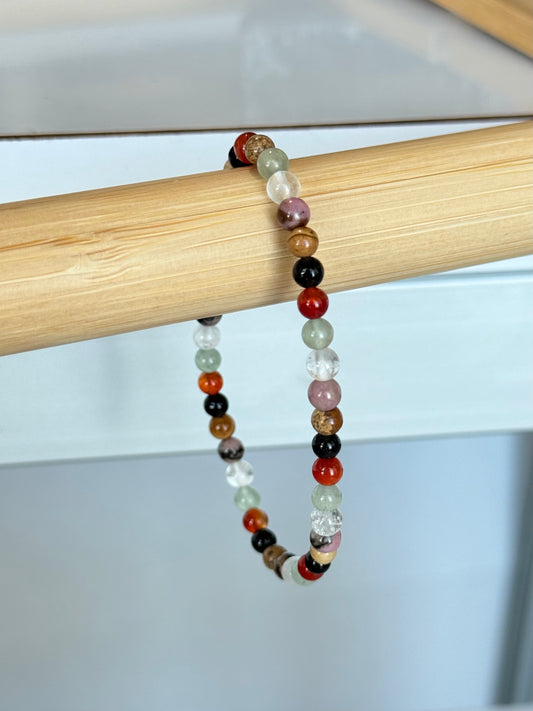 Multi Stone 4mm Bracelet