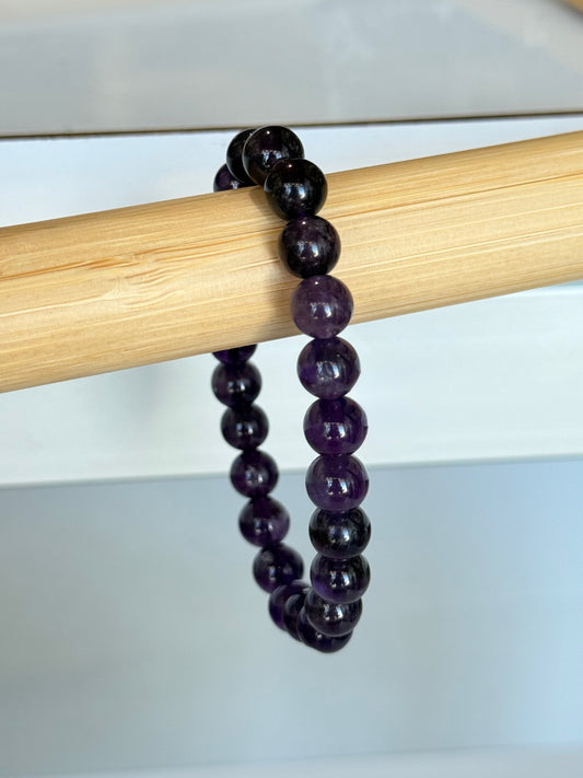 Amethyst 8mm Bracelet