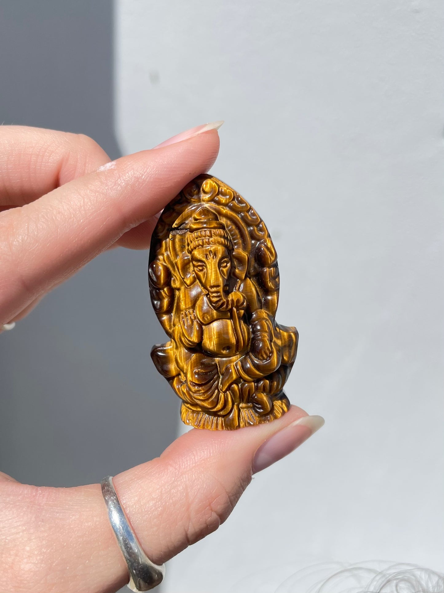 Ganesha Tiger Eye