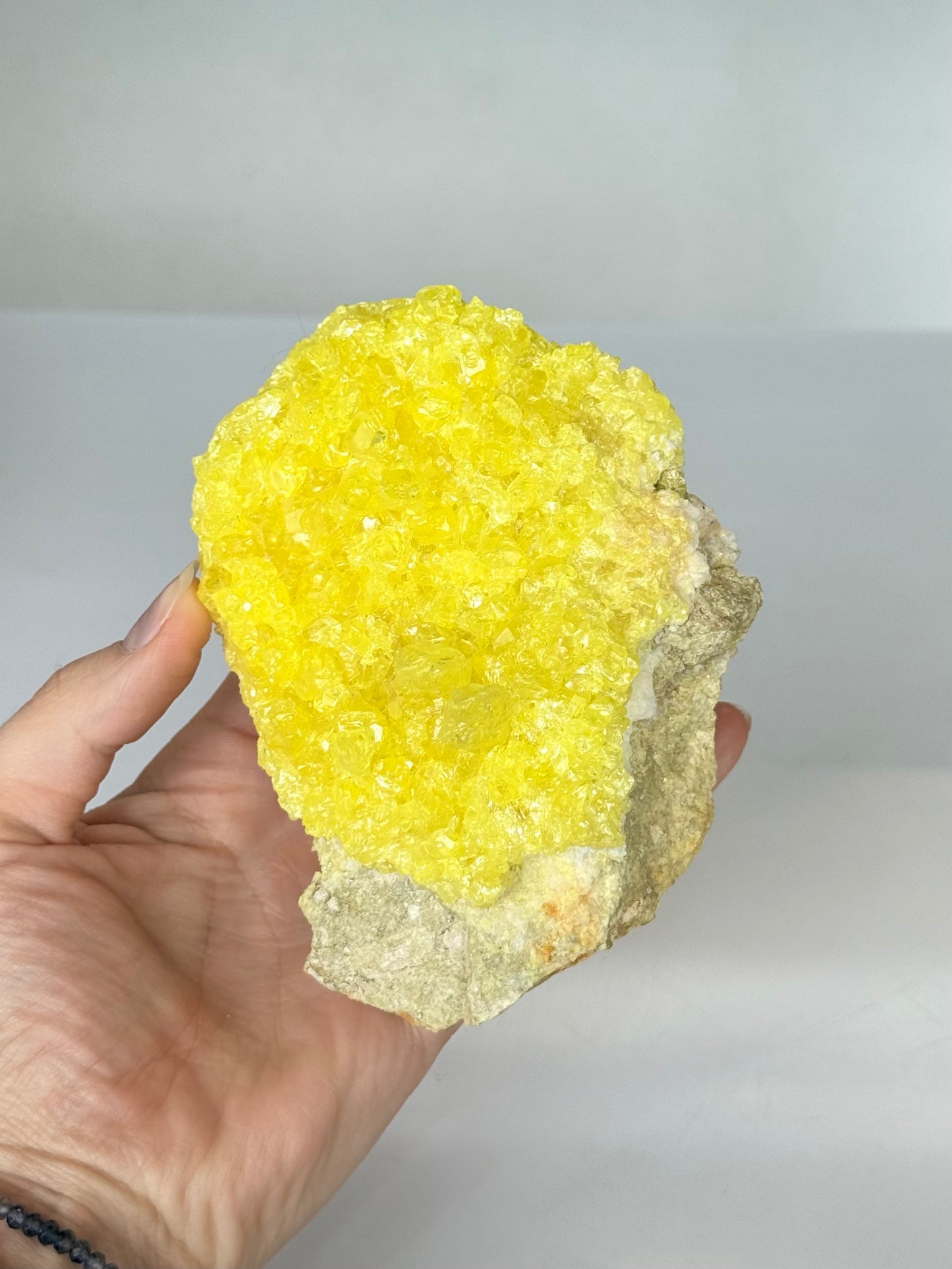 Azufre ( Sulfur ) Crystalized Cluster