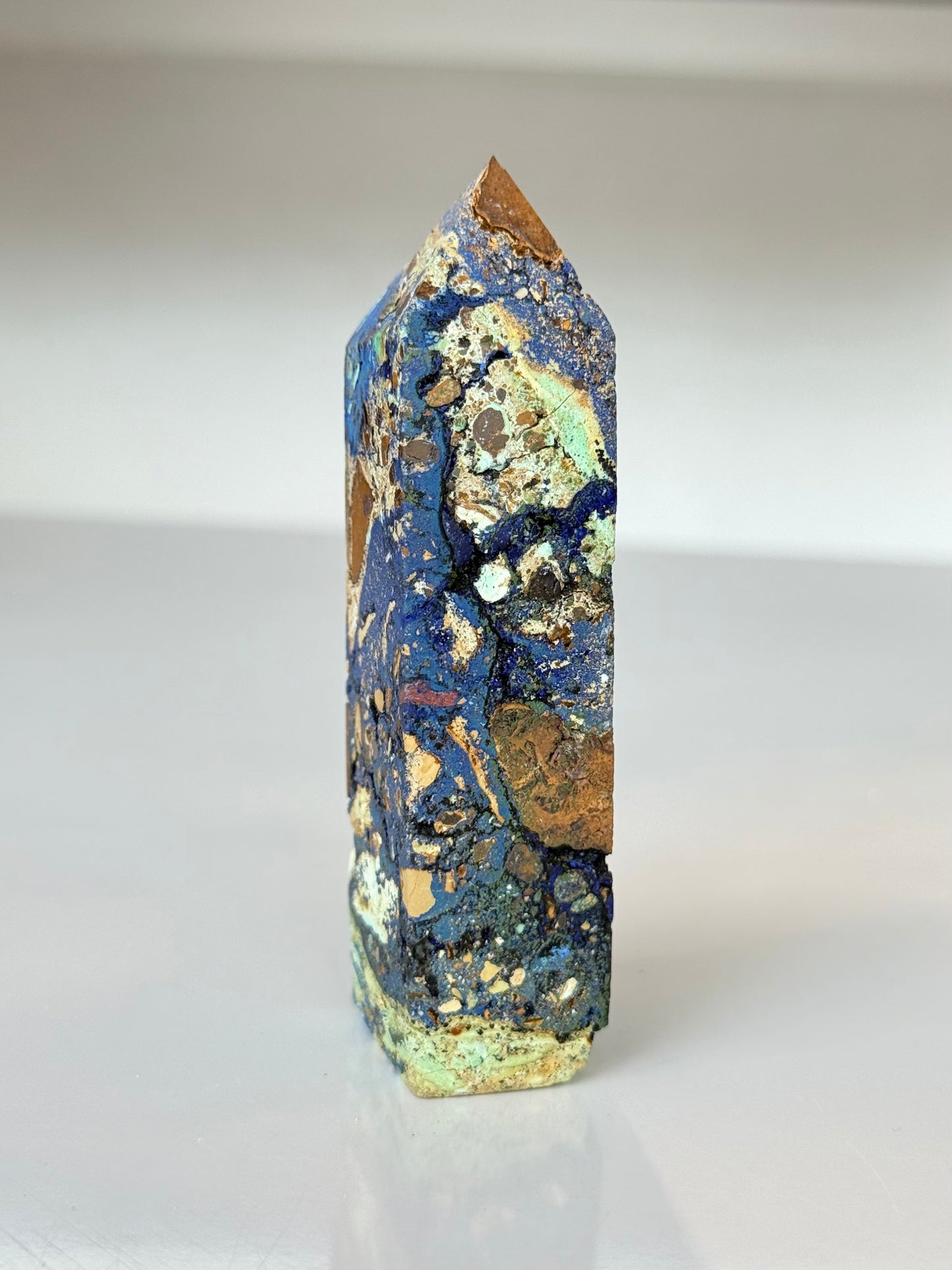 Azurite and Malachite Tower