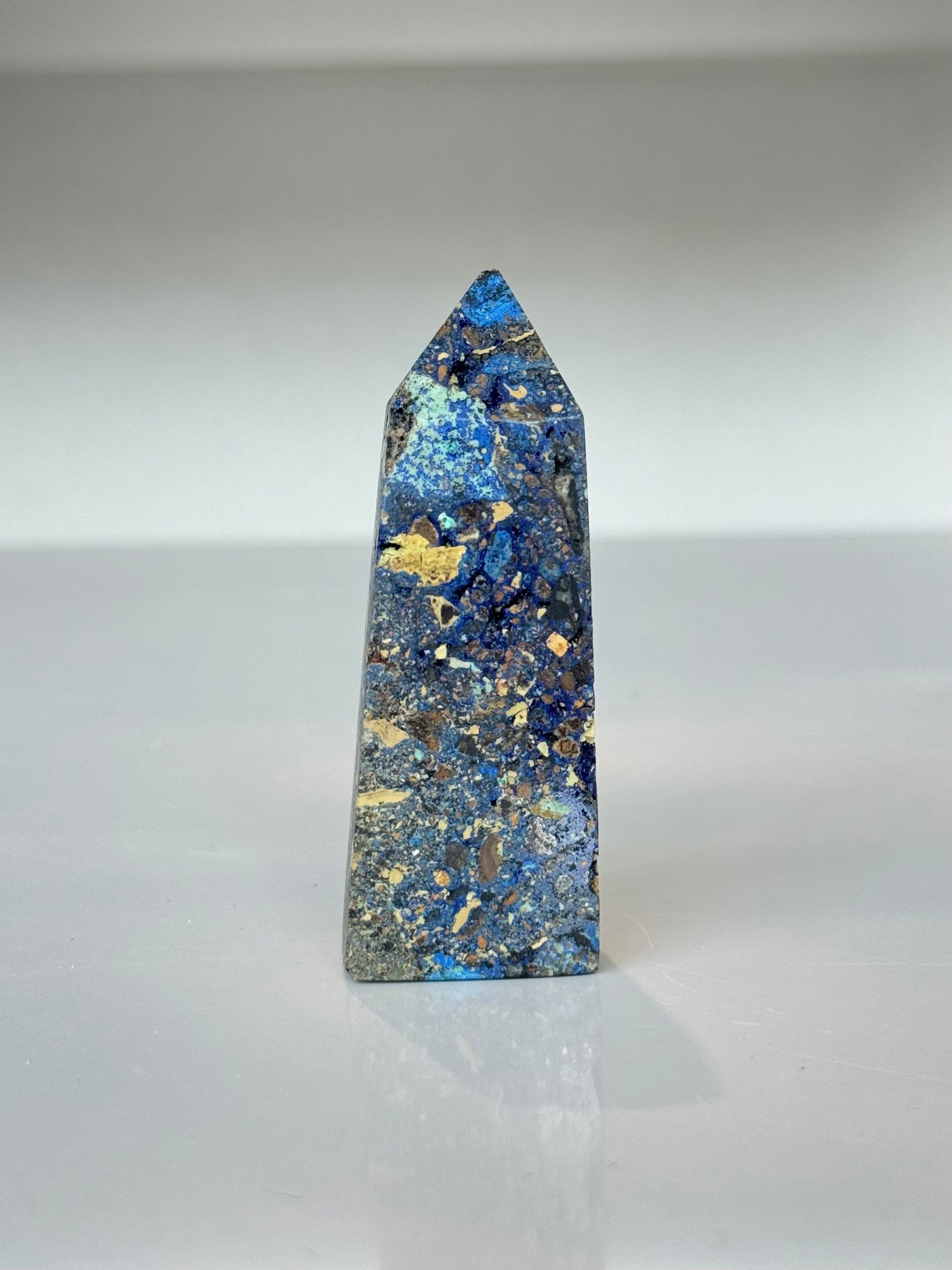Azurite and Malachite Tower
