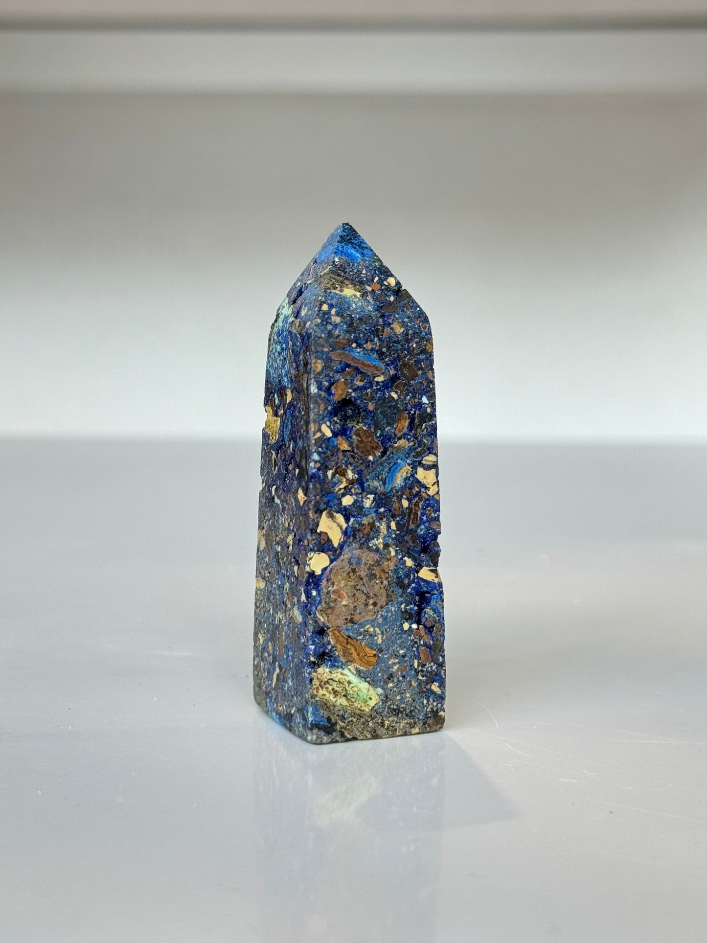 Azurite and Malachite Tower
