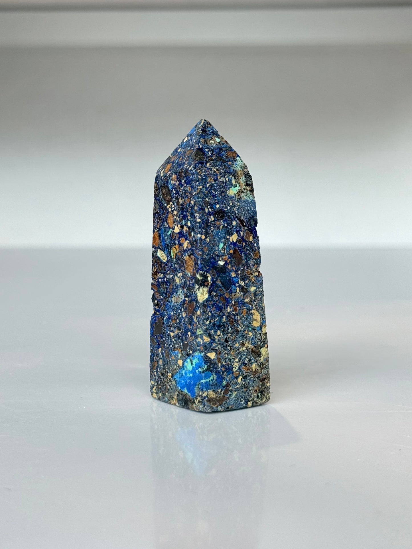 Azurite and Malachite Tower