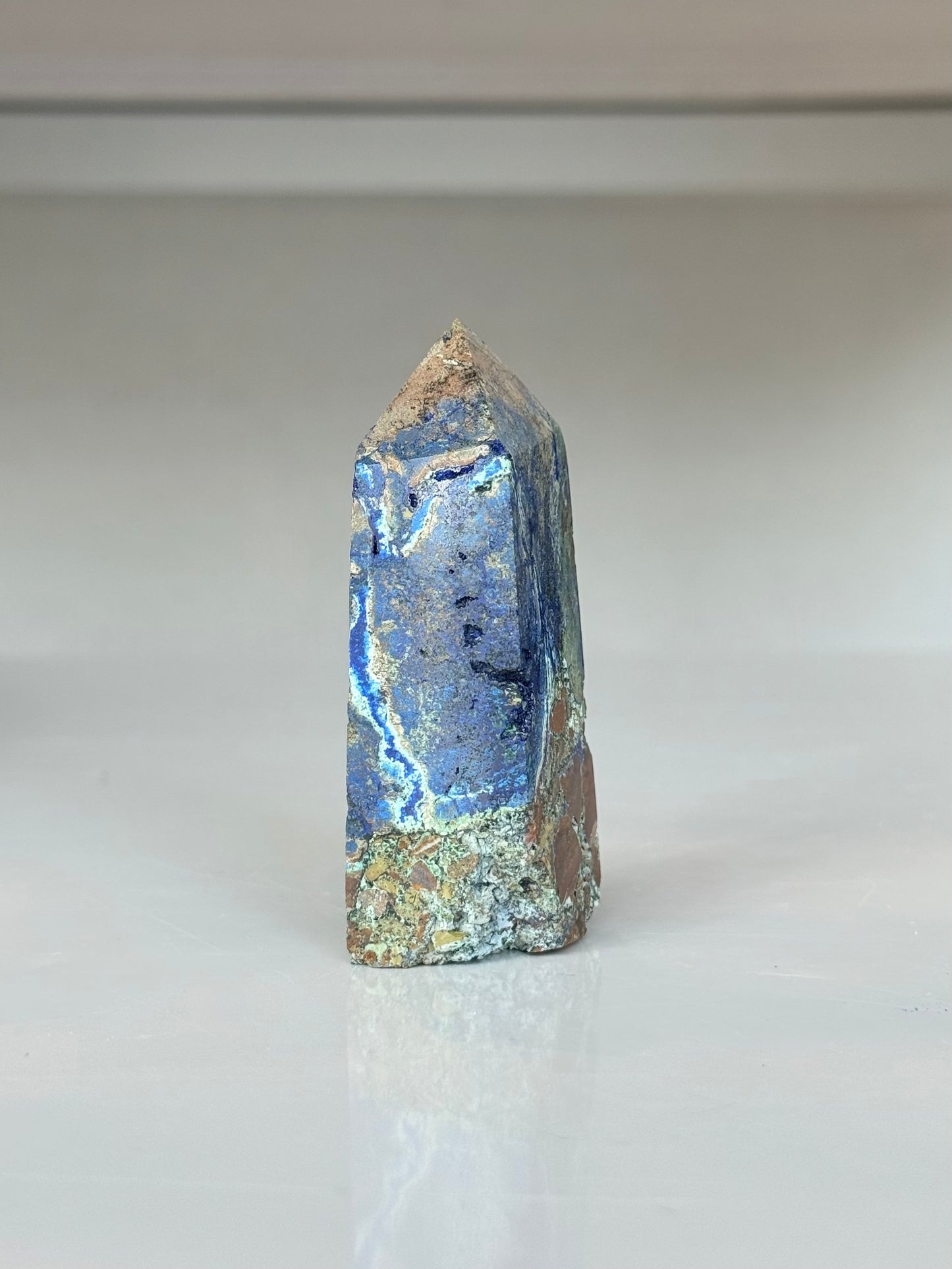 Azurite and Malachite Tower