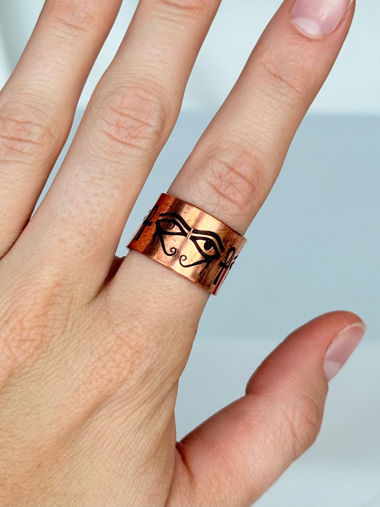 Copper Ring ( Adjustable Size )
