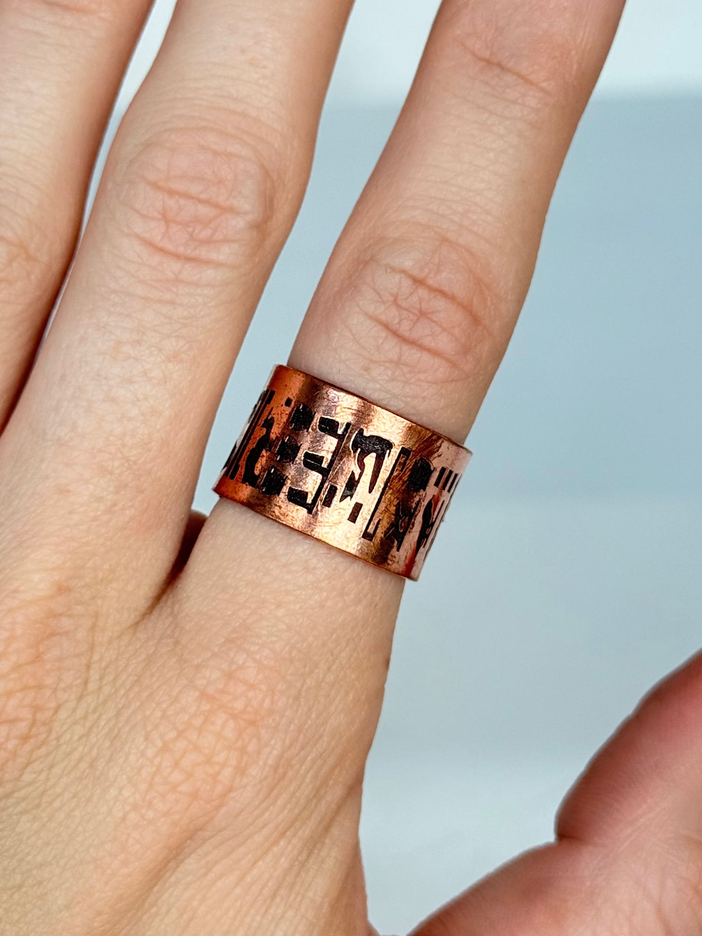 Copper Ring ( Adjustable Size )