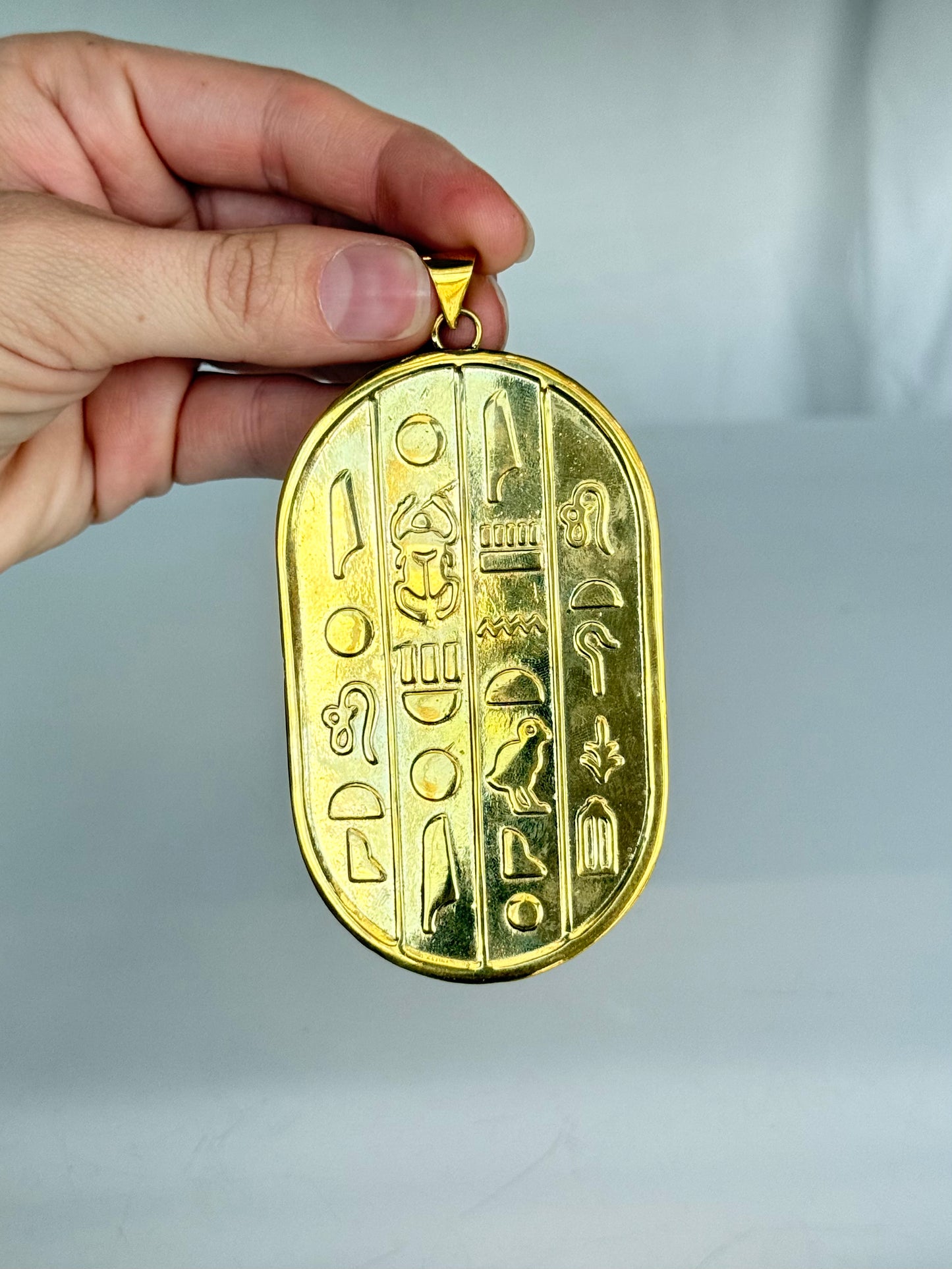 Scarab Stone ( Brass )