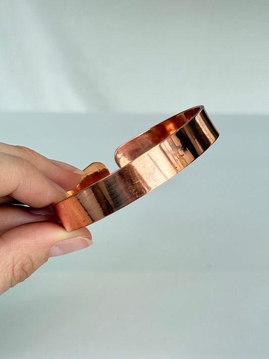 Copper Plain Bracelet