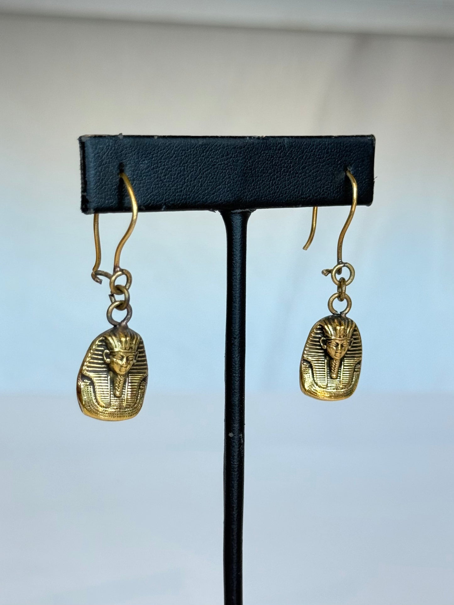 Tutankamon Earrings ( Brass )