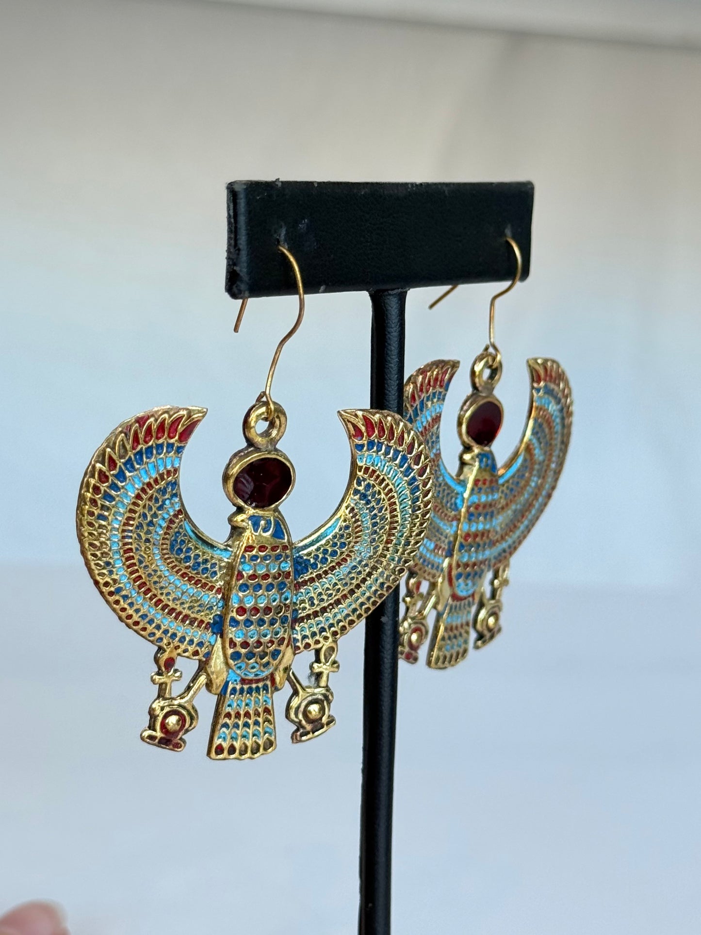 Horus Earrings ( Brass )